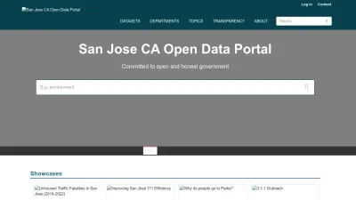 Screenshot of Data.sanjoseca.gov