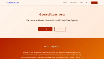 Screenshot of En.greatfire.org