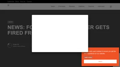 Screenshot of Newnoisemagazine.com