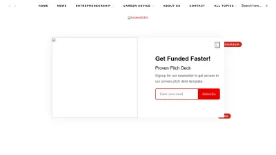 Screenshot preview of under30ceo.com