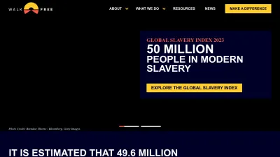 Screenshot of Walkfree.org