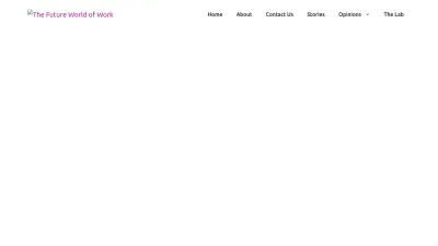 Screenshot of Thefutureworldofwork.org