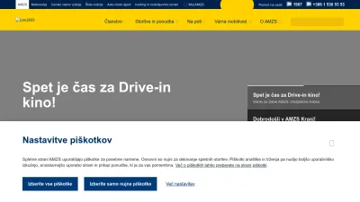 Screenshot of Amzs.si