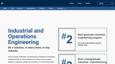 Screenshot of Ioe.engin.umich.edu