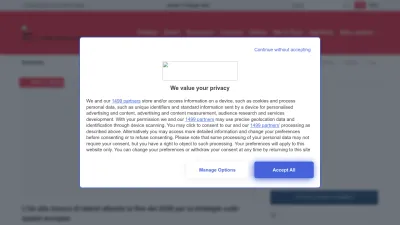 Screenshot of Eunews.it