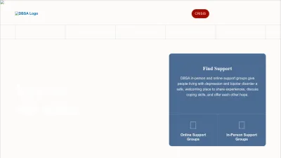 Screenshot of Dbsalliance.org