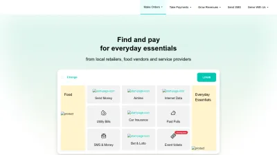 Screenshot of Hubtel.com