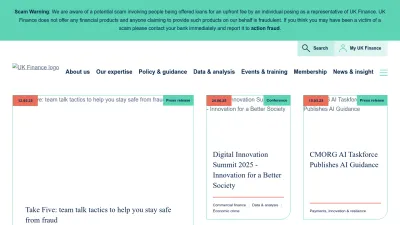 Screenshot of Ukfinance.org.uk