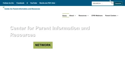 Screenshot preview of parentcenterhub.org