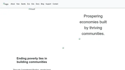 Screenshot of Grassrootseconomics.org