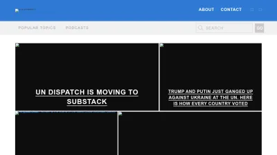 Screenshot of Undispatch.com