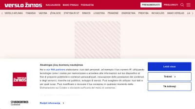 Screenshot of Vz.lt