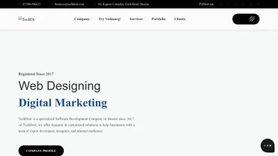 Screenshot of Techdost.com
