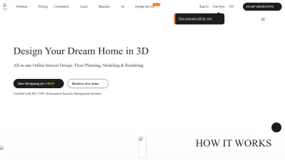 Screenshot of Homestyler.com