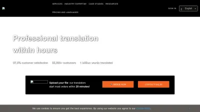 Screenshot of Gengo.com