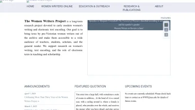 Screenshot of Wwp.northeastern.edu