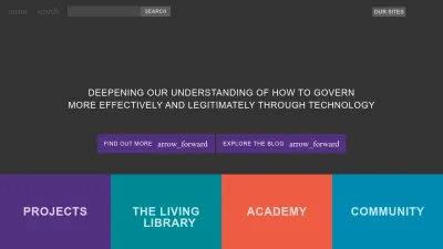 Screenshot of Thegovlab.org