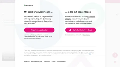 Screenshot of Netzwelt.de