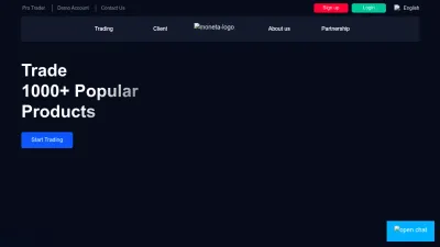 Screenshot of Monetamarkets.com