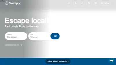 Screenshot of Swimply.com