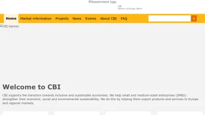 Screenshot of Cbi.eu