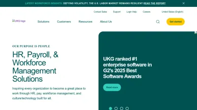 Screenshot preview of ukg.com