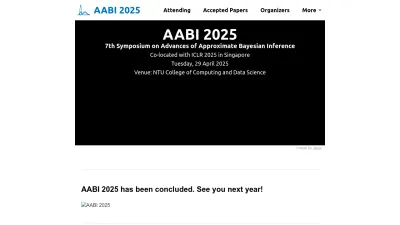 Screenshot of Approximateinference.org