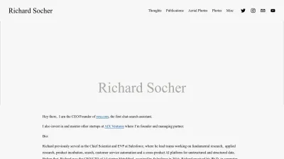Screenshot of Socher.org