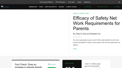 Screenshot of Econofact.org