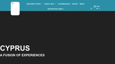 Screenshot preview of visitcyprus.com