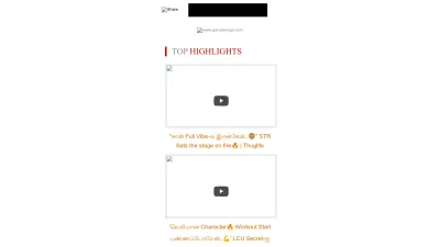 Screenshot preview of behindwoods.com