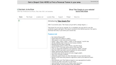 Screenshot of Tidegraph.com