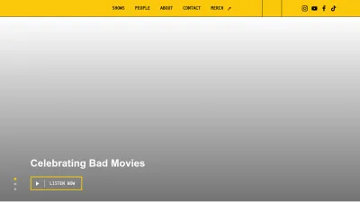 Screenshot preview of earwolf.com