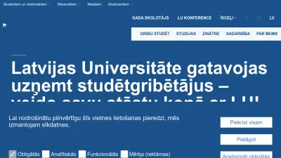 Screenshot of Lu.lv