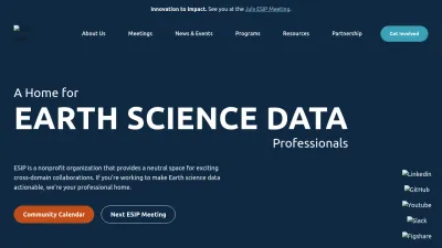 Screenshot of Esipfed.org