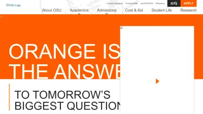 Screenshot of Okstate.edu