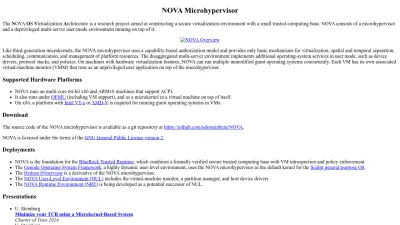 Screenshot of Hypervisor.org