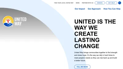 Screenshot of Unitedway.org