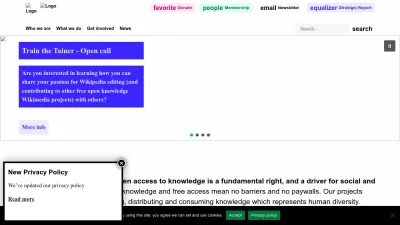 Screenshot preview of wikimedia.org.uk