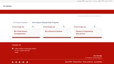 Screenshot of Study.iitm.ac.in