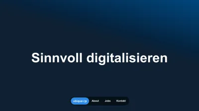 Screenshot of Ubique.ch
