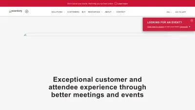 Screenshot preview of eventory.cc
