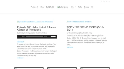 Screenshot of Badatsports.com