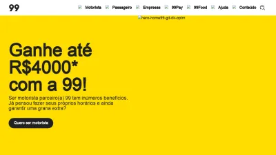 Screenshot of 99app.com