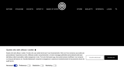 Screenshot of Inter.it