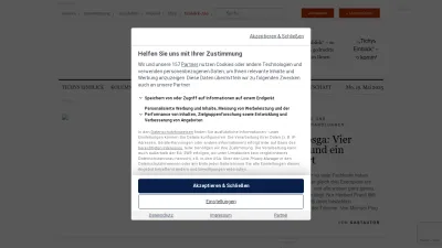 Screenshot of Tichyseinblick.de