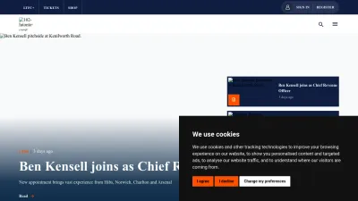 Screenshot of Lutontown.co.uk