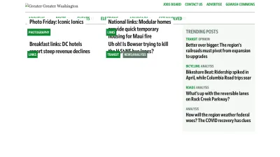 Screenshot of Ggwash.org
