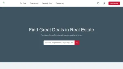 Screenshot of Realtytrac.com