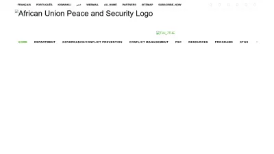Screenshot of Peaceau.org